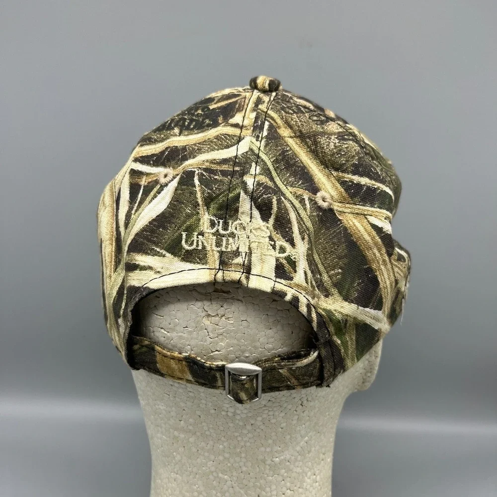 Ducks Unlimited Mens One‎ Size Camo Hunting Hat Outdoor Cap Mossy Oak Waterfowl